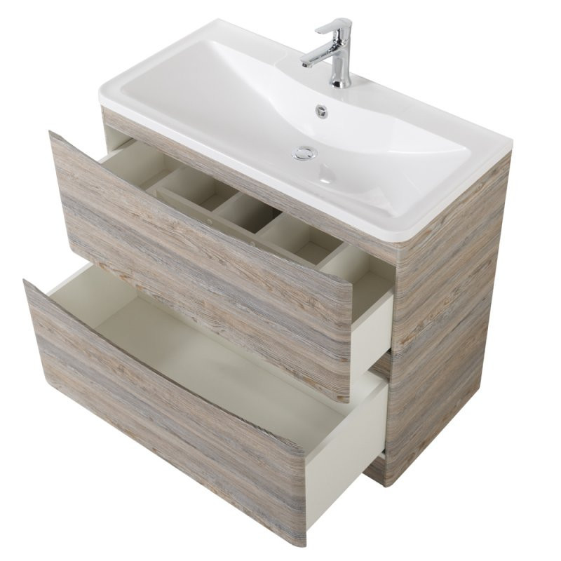Тумба под раковину напольная сосна скания 80см Belbagno ACQUA-800-2C-PIA-PS