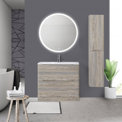 Шкаф-пенал подвесной сосна скания 32см Belbagno ACQUA-1600-2A-SC-PS-P