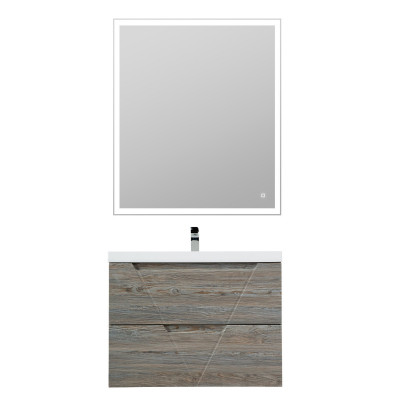 Тумба под раковину подвесная сосна 80см Belbagno VITTORIA-800-2C-SO-PINO-P