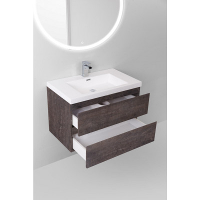 Тумба под раковину подвесная камень 60см Belbagno LUCE-600-2C-SO-PT
