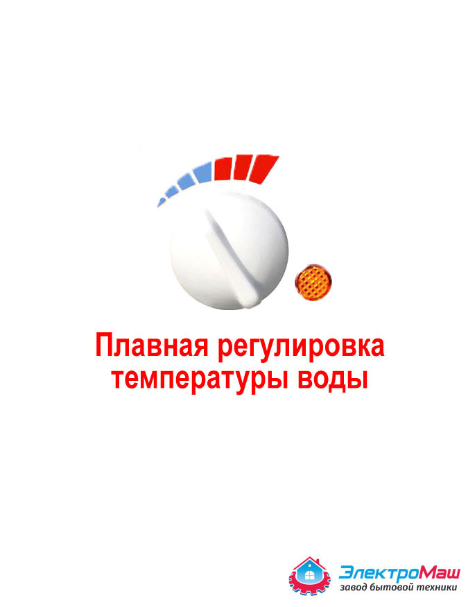 Электроводонагреватель 27л. с антикорозийным покрытием, белый