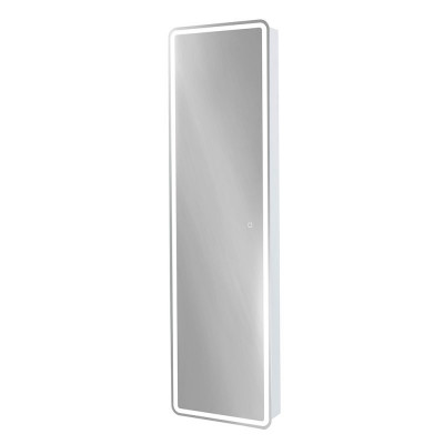 Зеркальный шкаф Bel Bagno Marino 45x160x15 с распашной дверью, с подсветкой и сенсорным выключателем