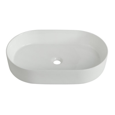 Раковина накладная 610х385х120мм Belbagno BB1479 белая