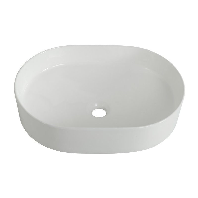 Раковина накладная 500х350х137мм Belbagno BB1483 белая
