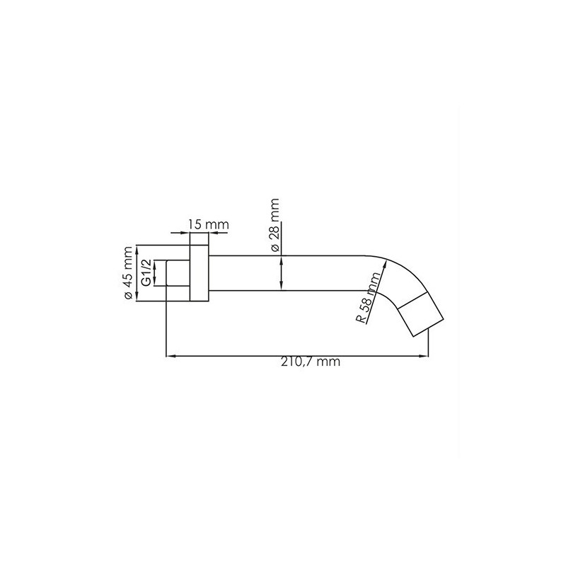 Встраиваемый комплект для раковины WasserKRAFT Mindel A85593