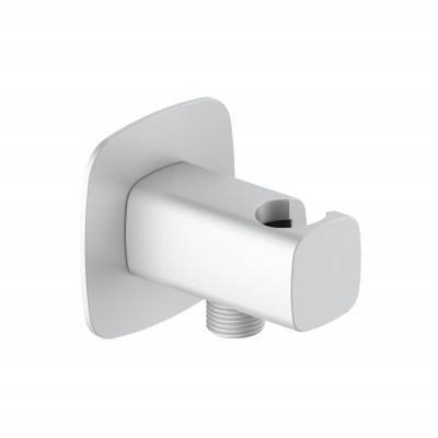 Подключение шланга WasserKRAFT Saale A328 белый Soft-touch