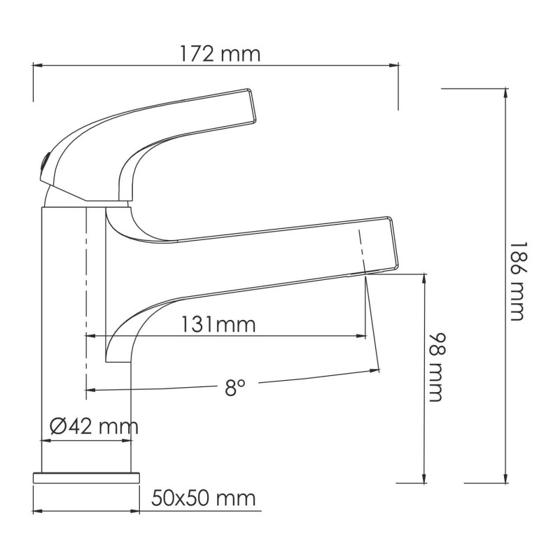 Sauer 7103 Смеситель для умывальника