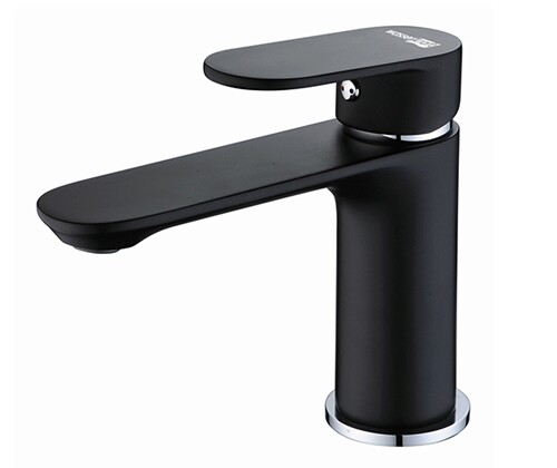 Смеситель для раковины WasserKRAFT Elbe 7403, черный Soft-touch