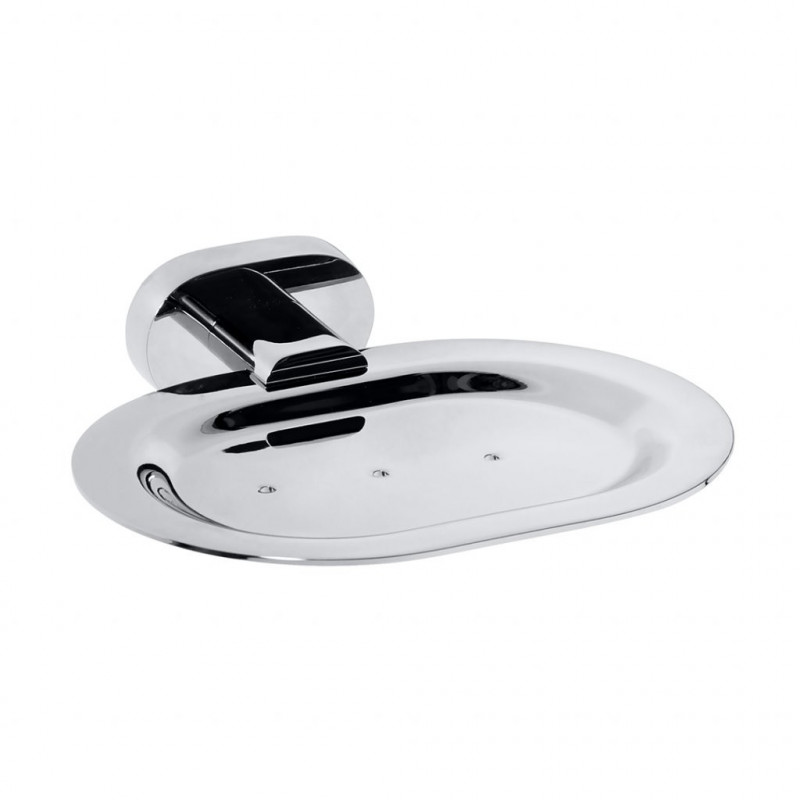 Мыльница подвесная хром Bemeta OVAL 118408041
