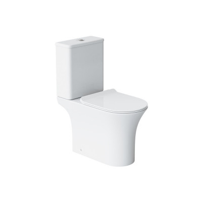 Унитаз-компакт Laguraty 1217 A 35x65x78 см безободковый с сиденьем Soft Close