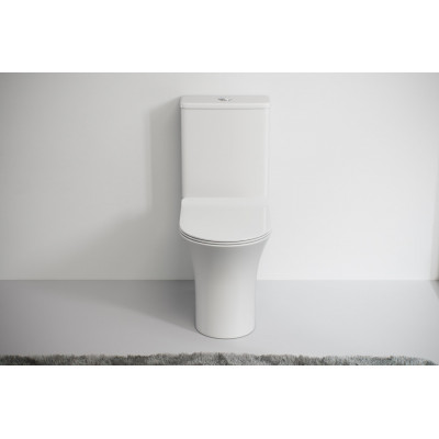 Унитаз-компакт Laguraty 1217 A 35x65x78 см безободковый с сиденьем Soft Close