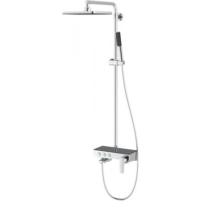 Душевая стойка хром/черная TESKA NIAGARA NG3501S