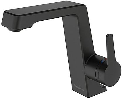 Смеситель для раковины черный Teska THETIS E5208