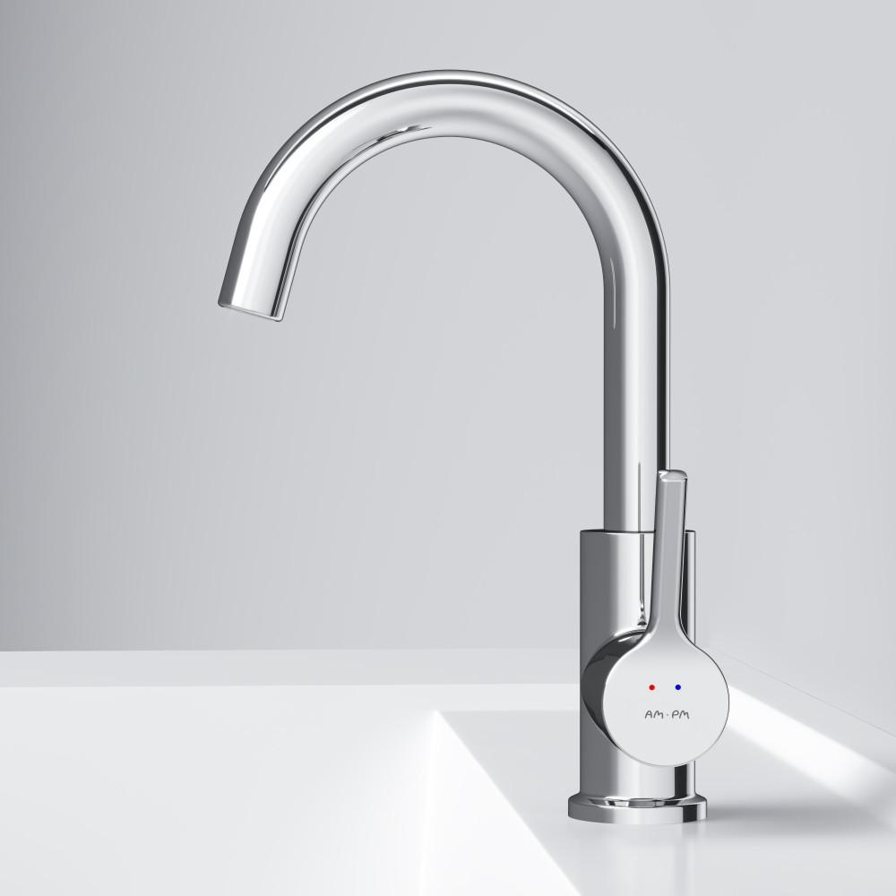 Смеситель для кухни с фильтром хром Am.pm X-Joy F85B02700