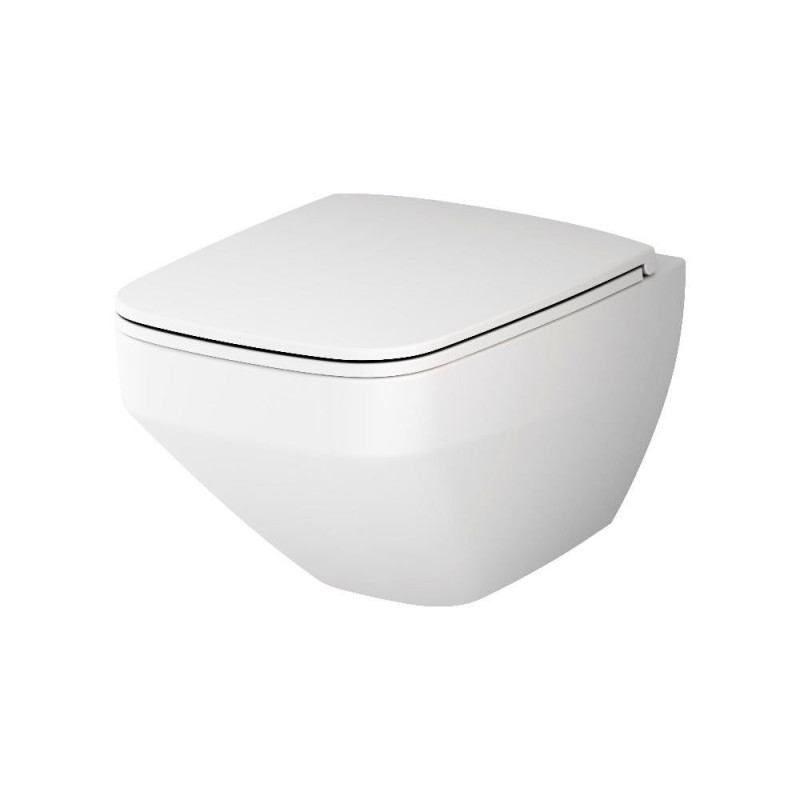 Подвесной унитаз с сиденьем белый Am.pm Inspire 2.0 C50A1700MWSC