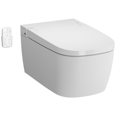 Интеллектуальный подвесной унитаз Vitra V-Care Comfort 5674B003-6194, покрытие VitrA Hygiene