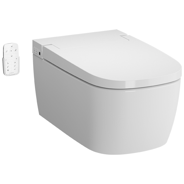 Интеллектуальный подвесной унитаз Vitra V-Care Comfort 5674B003-6194, покрытие VitrA Hygiene