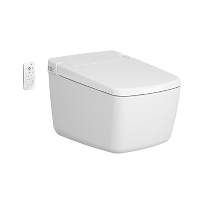 Интеллектуальный подвесной унитаз Vitra V-CARE Prime 7231B403-6216, покрытие VitrA Hygiene