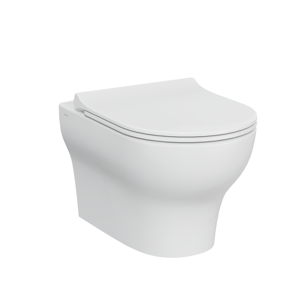 Безободковый подвесной унитаз VitrA Zentrum Round 7786B003-0075