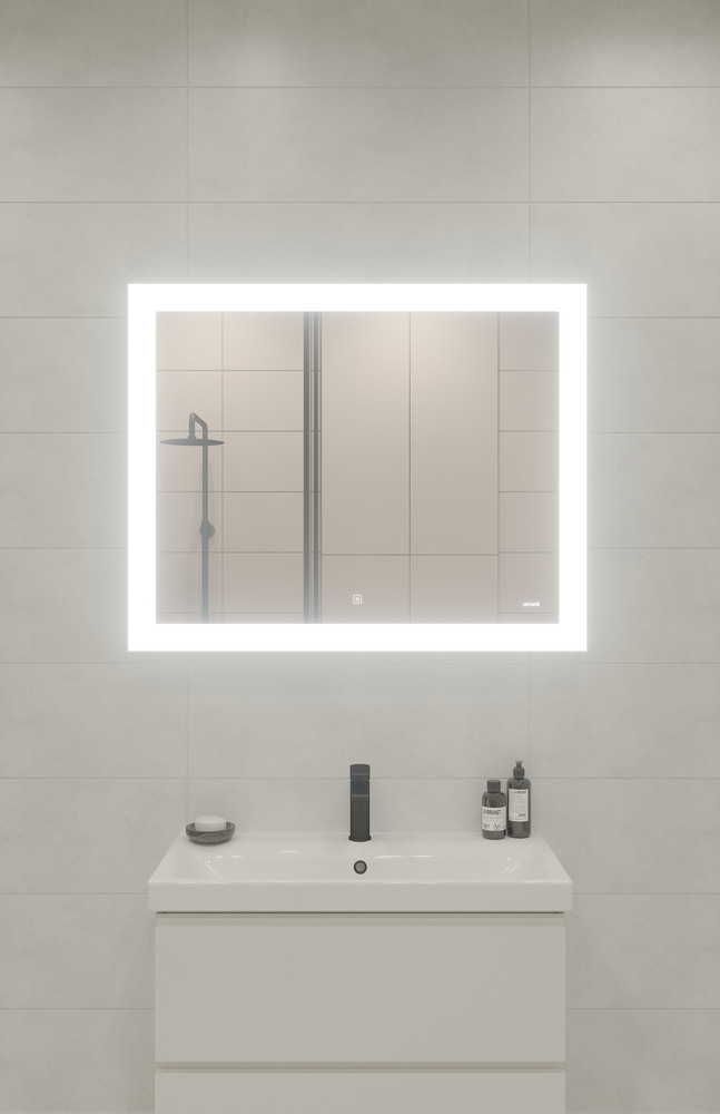 Зеркало с подсветкой 100см Cersanit KN-LU-LED030*100-d-Os