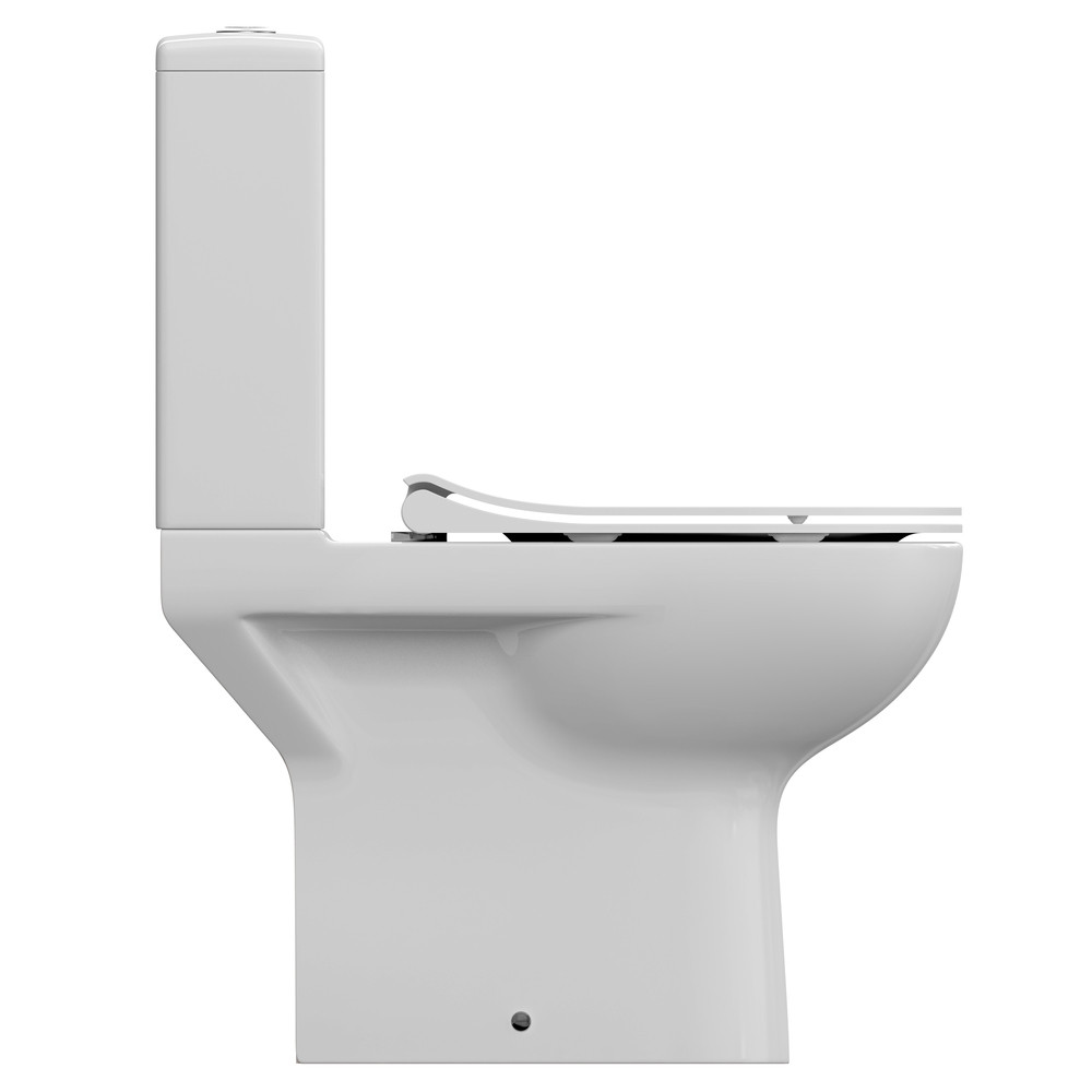 Унитаз-компакт безободковый белый Cersanit S-KO-SFU011-3/5-COn-S-DL-w