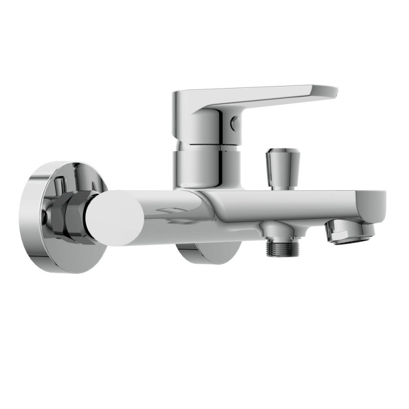 Смеситель для ванны хром Cersanit MODUO A64097