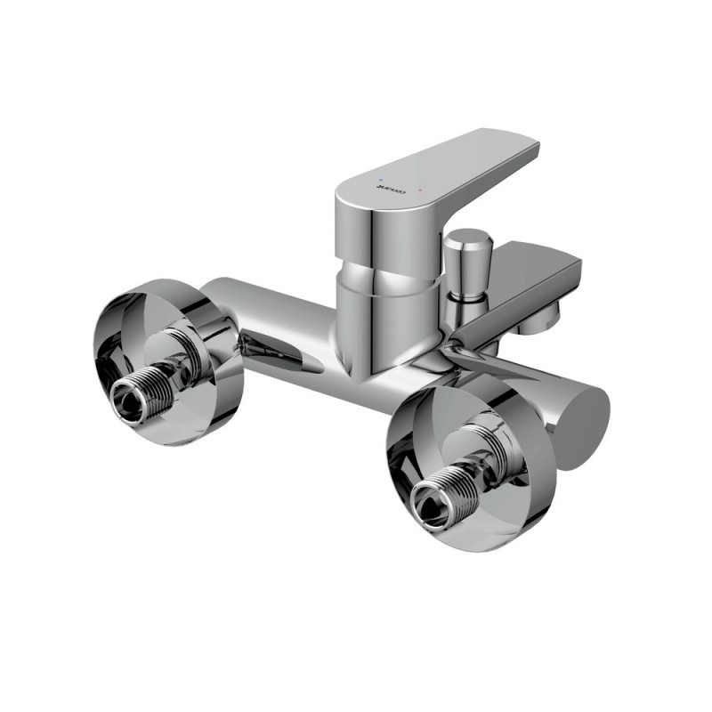 Смеситель для ванны хром Cersanit MODUO A64097