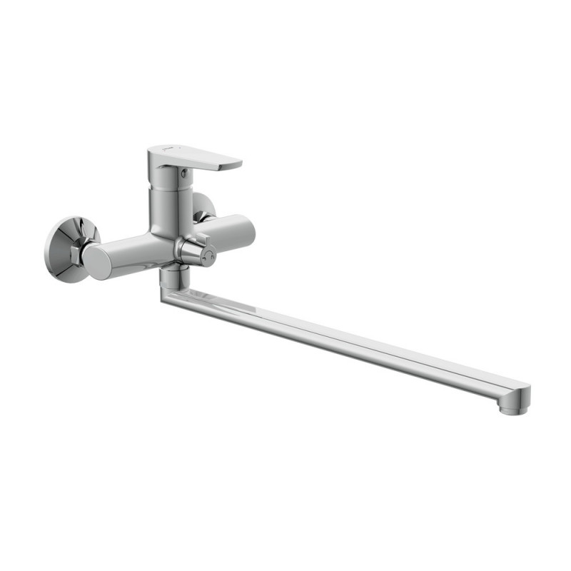 Смеситель для ванны хром Cersanit MODUO SLIM A64098