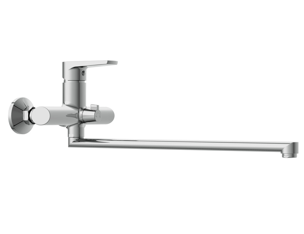 Смеситель для ванны хром Cersanit MODUO SLIM A64098