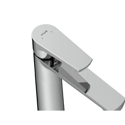 Смеситель для раковины высокий хром Cersanit MODUO SLIM A64095