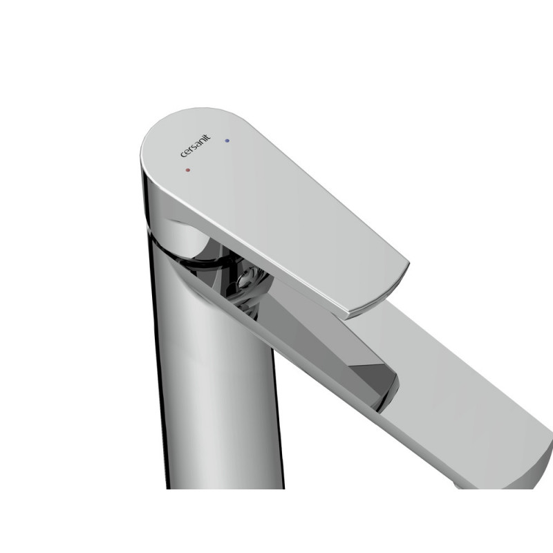 Смеситель для раковины высокий хром Cersanit MODUO SLIM A64095