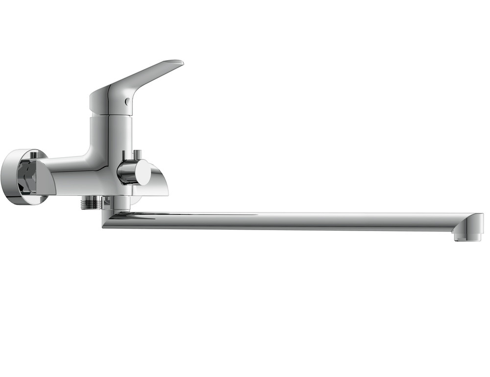 Смеситель для ванны хром Cersanit FLAVIS A64093