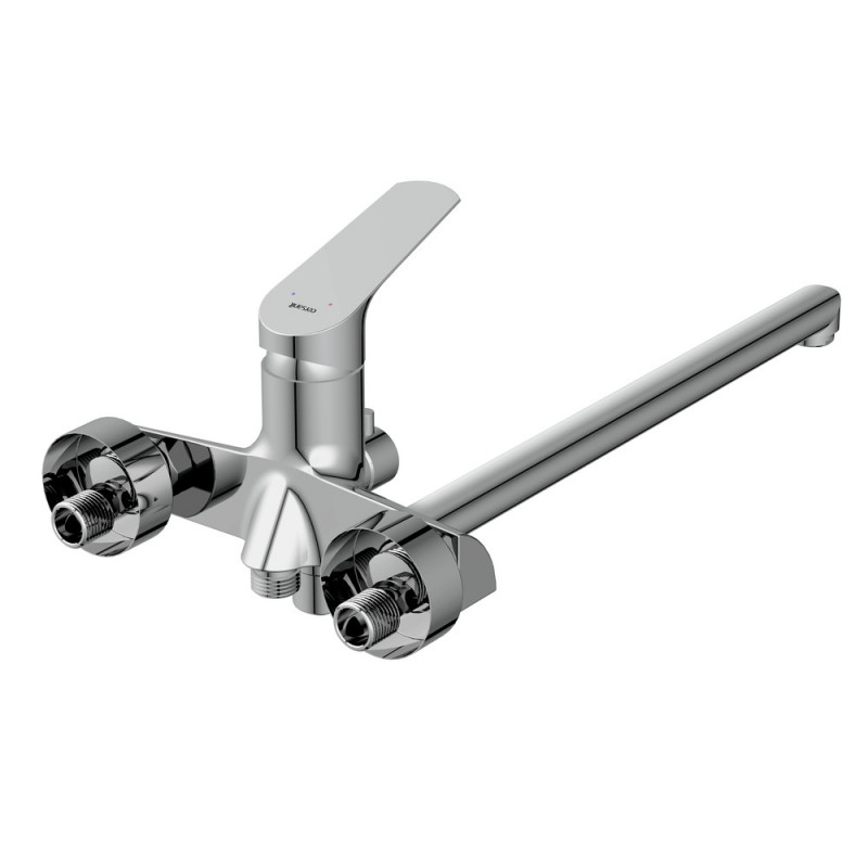 Смеситель для ванны хром Cersanit FLAVIS A64093