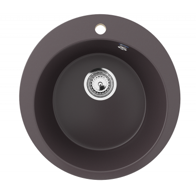 Кухонная мойка 49.5см шоколад ULGRAN Classic U-405-345