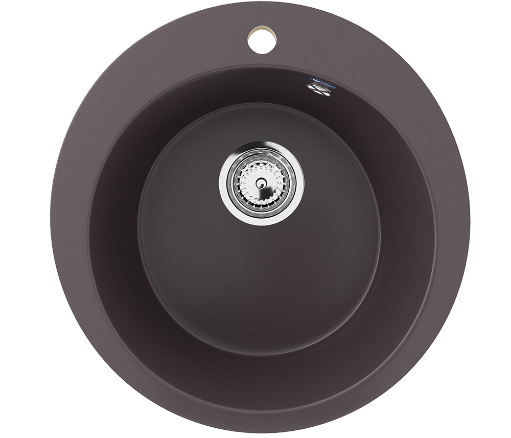 Кухонная мойка 49.5см шоколад ULGRAN Classic U-405-345