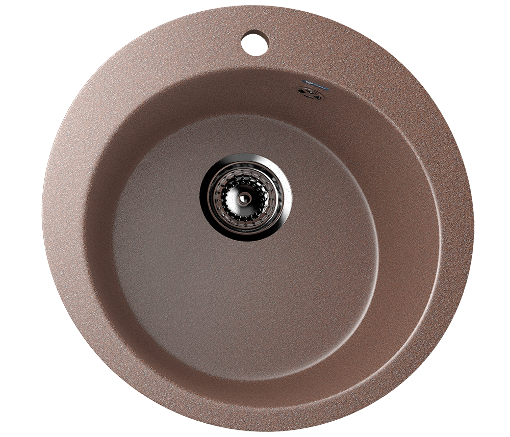 Кухонная мойка 49.5см терракот ULGRAN Classic U-405-307
