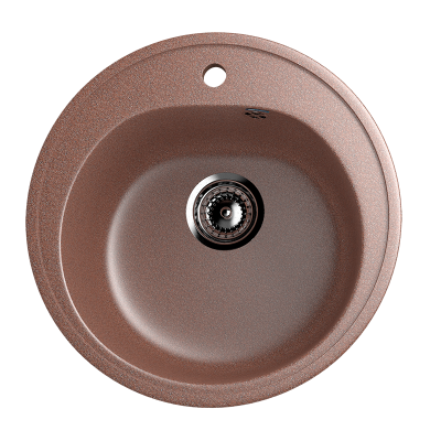 Кухонная мойка 50см терракот ULGRAN Classic U-101-307