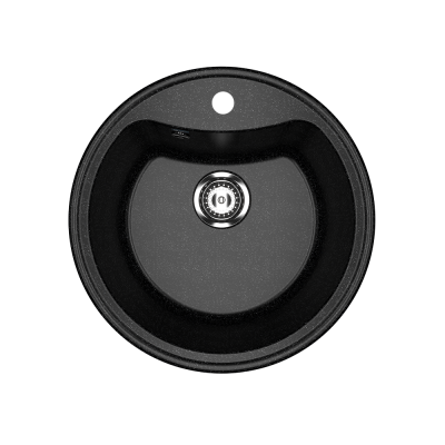 Кухонная мойка 51см черная ULGRAN Classic U-601-308