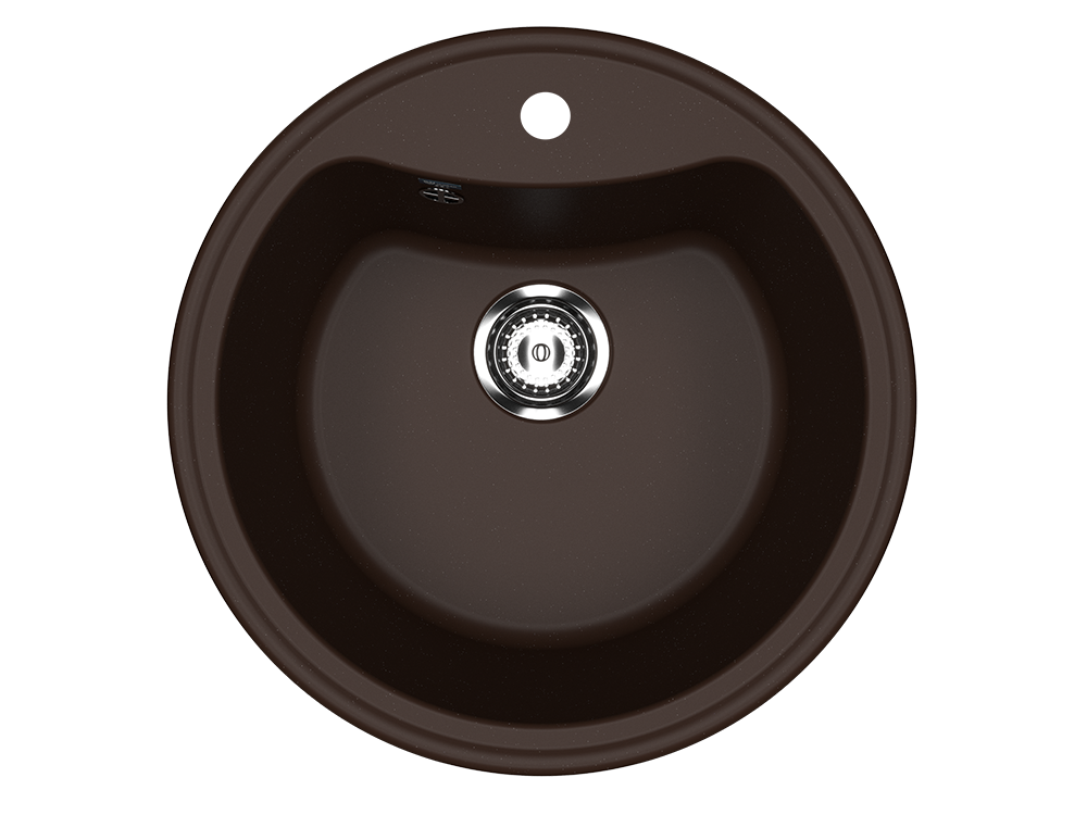 Кухонная мойка 51см шоколад ULGRAN Classic U-601-345