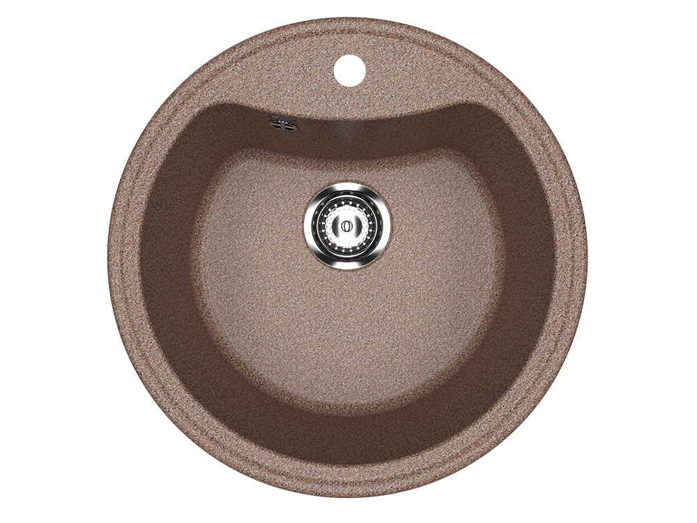Кухонная мойка 51см терракот ULGRAN Classic U-601-307
