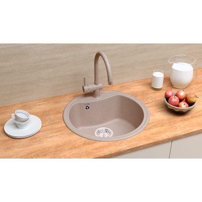 Кухонная мойка 51см терракот ULGRAN Classic U-601-307