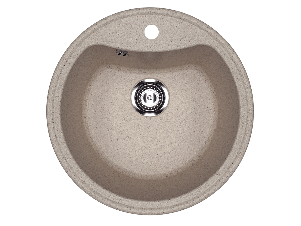 Кухонная мойка 51см песочная ULGRAN Classic U-601-302