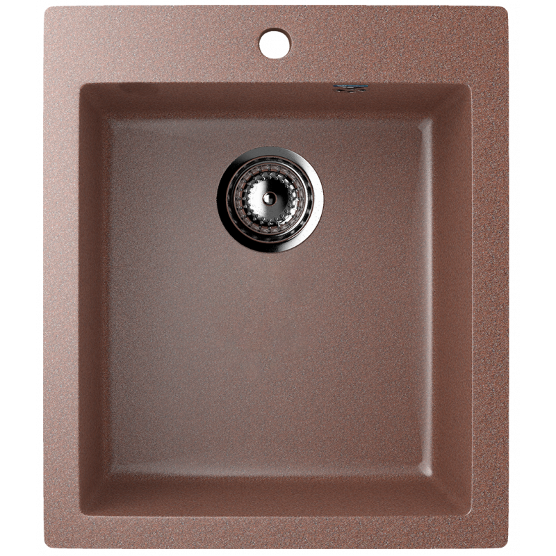 Кухонная мойка 42х50см терракот ULGRAN Classic U-404-307
