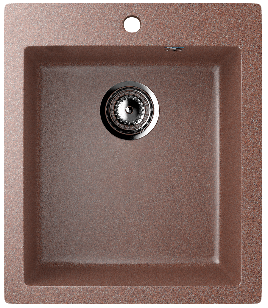 Кухонная мойка 42х50см терракот ULGRAN Classic U-404-307