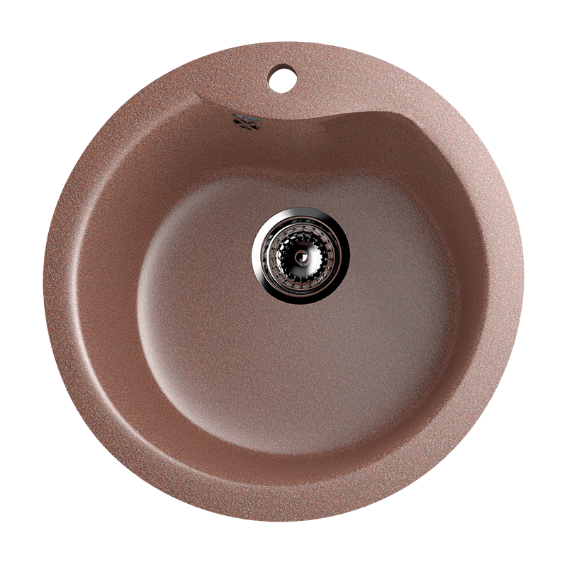 Кухонная мойка 48см терракот ULGRAN Classic U-102-307