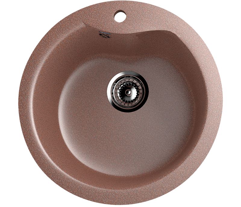 Кухонная мойка 48см терракот ULGRAN Classic U-102-307