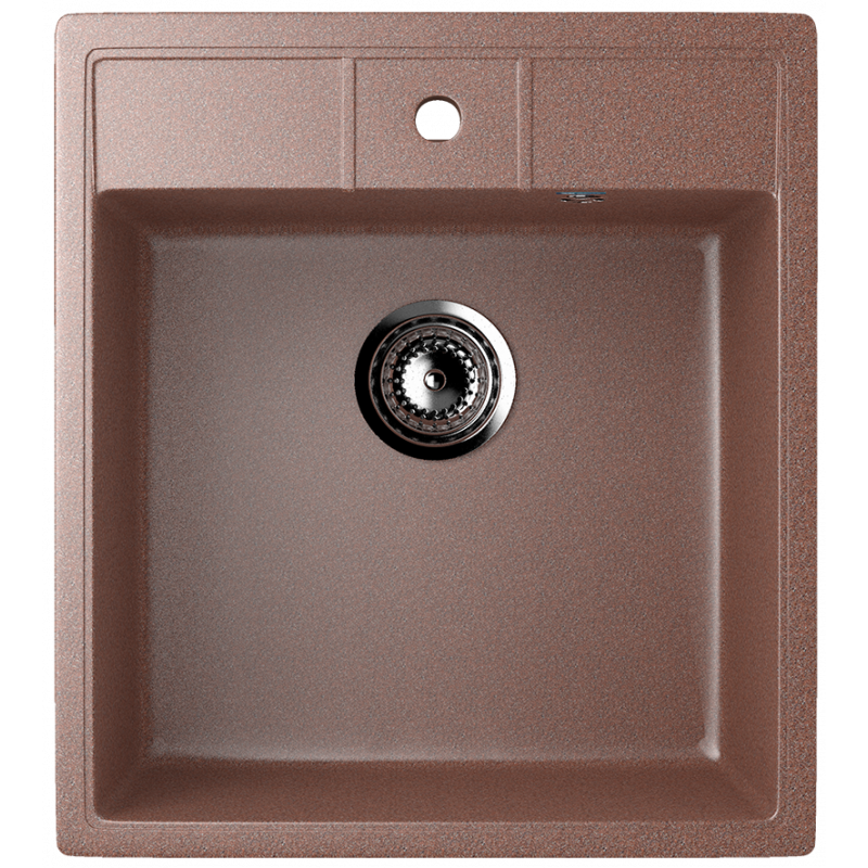 Кухонная мойка 45х50см терракот ULGRAN Classic U-406-307