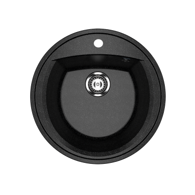 Кухонная мойка 52см черная ULGRAN Classic U-603-308