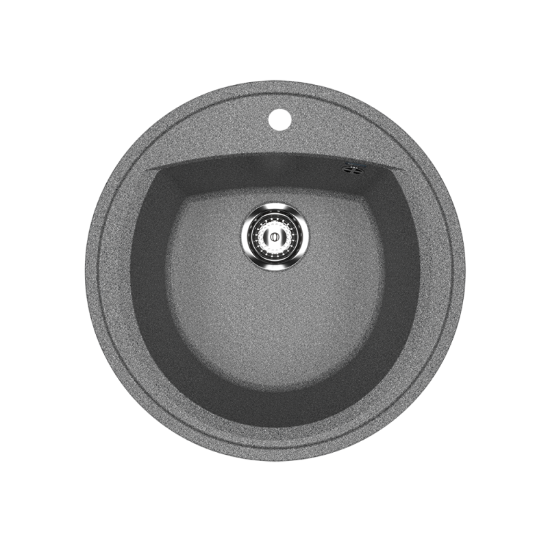 Кухонная мойка 52см темно-серая ULGRAN Classic U-603-309
