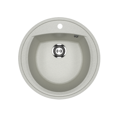 Кухонная мойка 52см серая ULGRAN Classic U-603-310